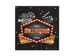 Șervețele de hârtie Hollywood - 33 cm - 20 buc.