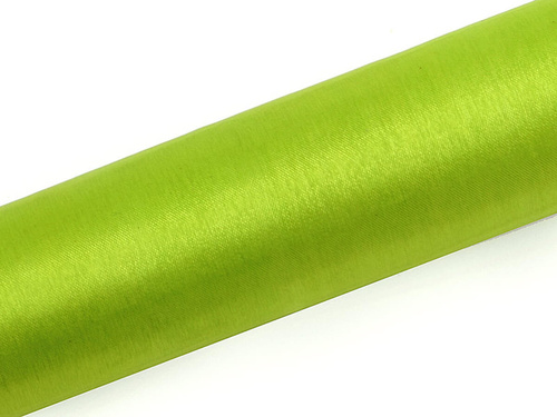 Organza simplă verde deschis - 16 cm x 9 metri
