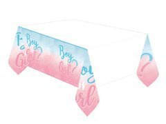 Băiat sau fată față de masă? pentru Baby Shower - 120 x 180 cm - 1 buc.