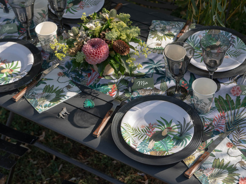 Farfurii Rainforest - 22,5 cm - 10 buc.