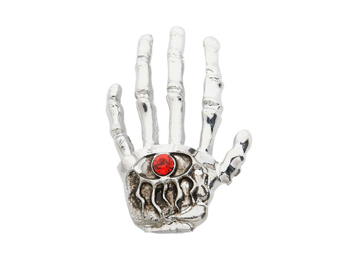 Broșă - mână osoasă