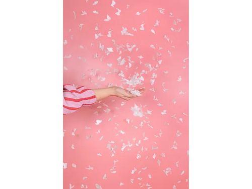 Tub de tragere - fluturi albi - 20 cm - 1 buc.