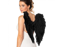 Aripi de înger negre - 50 x 50 cm - 1 buc.