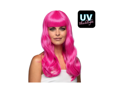 Peruca elegantă roz