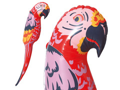 Papagal decor gonflabil - 105 cm - 1 buc.