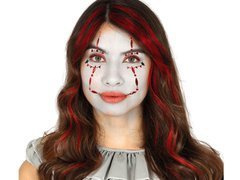 Autocolante autoadezive cu față de clovn