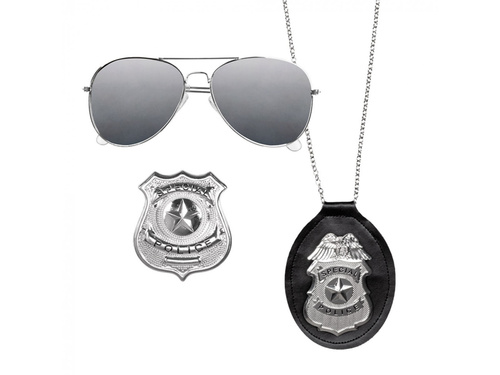 Set poliție - 3 elemente.