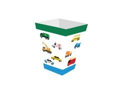 Cutii pentru popcorn Cars - 6 buc.