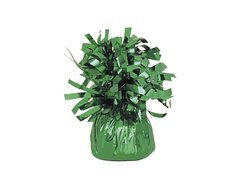 Greutate folie pentru baloane umplute cu heliu - verde - 176 g.