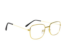 Pahare Moș Crăciun aurii - 1 buc.