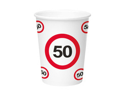 Semn de interdicție 50th cupe - 250 ml - 8 buc.