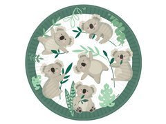 Farfurii aniversare Koala - 23 cm - 8 buc.