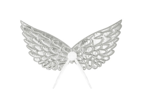 Aripi de înger argintii - 23 x 45 cm - 1 buc.