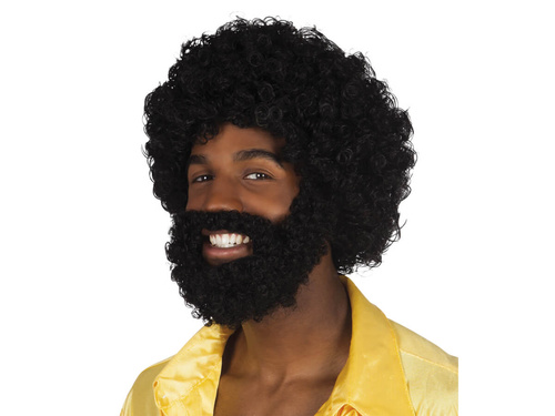 Peruca Rasta cu barbă - 1 buc.