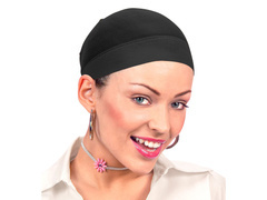 Șapcă perucă neagră - 2 buc.