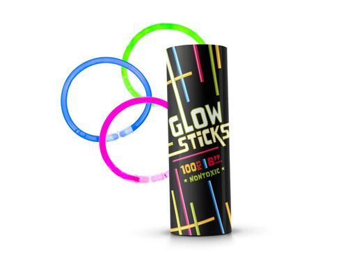 Fluorescent - fluorescent - culori mixte - 100 buc.