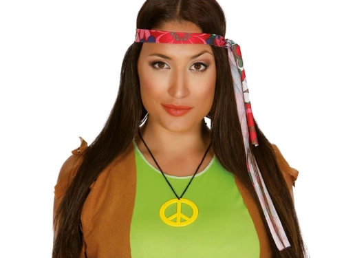 Colier hippie - mix de culori