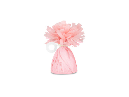 Greutate de hârtie pentru baloane umplute cu heliu - roz - 140 g