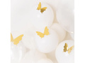 Abțibilduri cu fluturi aurii - 12 buc.