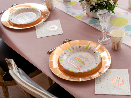 Cupe de aniversare fericită - 270 ml - 10 buc.