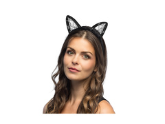 Bentiță dantelă pisică