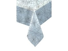 Față de masă transparentă cu pânză de păianjen - 137 x 274 cm - 1 buc.