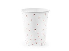 Cupe White Dots - 260 ml - 6 buc.