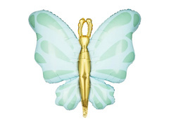 Balon din folie Mint Butterfly - 69 x 69 cm - 1 buc.