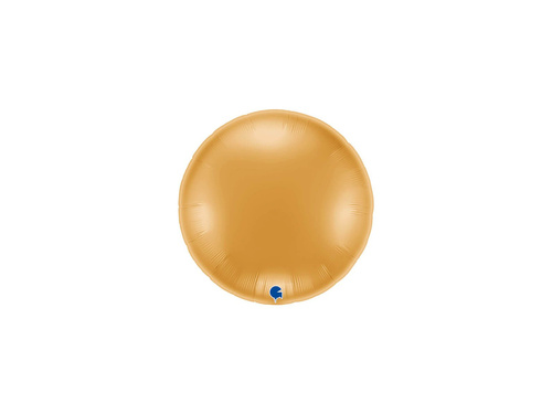 Balon rotund din folie aurie - 30" - 1 buc.