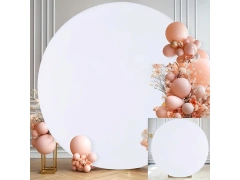 Capac alb pentru cadru rotund - 200 cm - 1 buc.