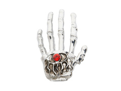 Broșă - mână osoasă