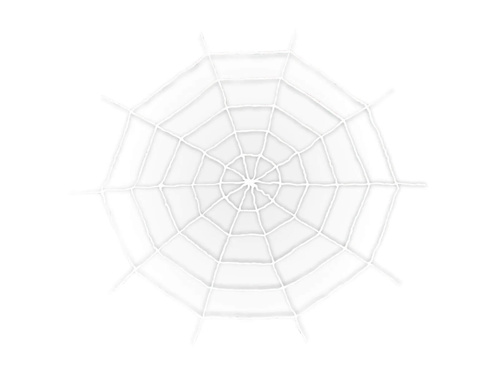 Pânză de păianjen albă mare - 150 cm - 1 buc.