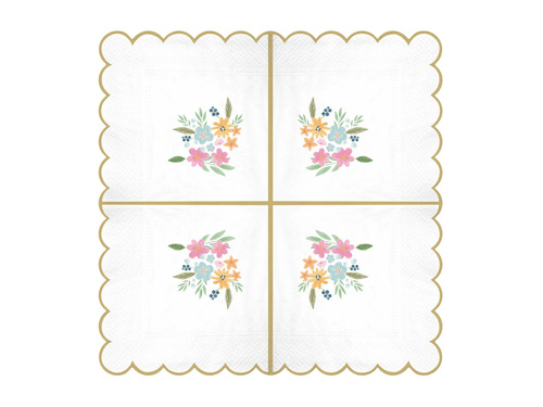 Șervețele de hârtie Field Flowers - 24 cm - 10 buc.