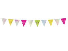 Ghirlandă steag Holo electrică - 180 cm - 1 buc.