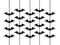 Decor suspendat Lilieci negru