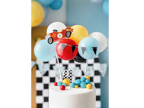 Lumânare cu numere în carouri - 4 - 1 buc.