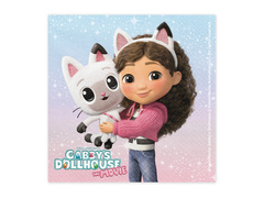 Șervețele aniversare Gabi's Cat House - 33 cm - 20 buc.