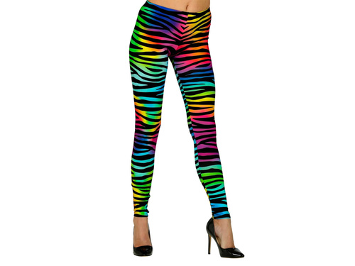 Jambiere Zebra neon