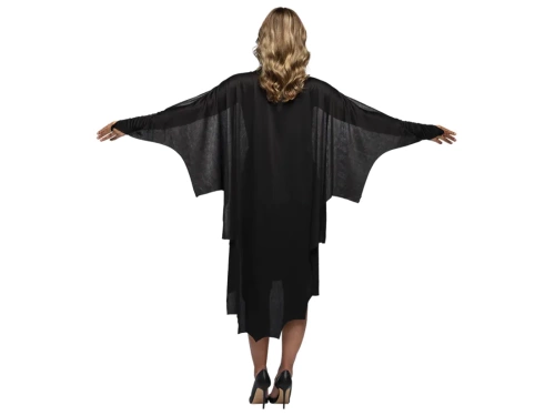 Costum cu pelerină de liliac