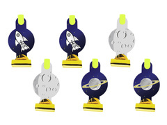 Fluierături de trompetă spațială - 6 buc