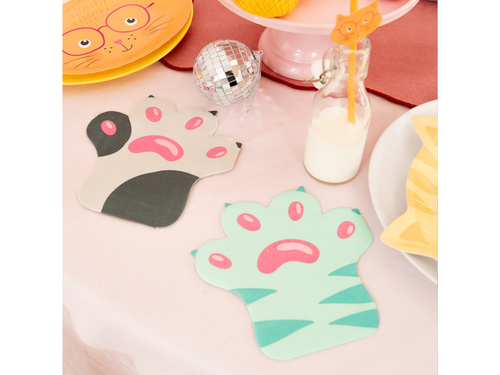 Șervețele aniversare Cats - 32 cm - 12 buc.