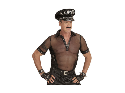 Mănuși din piele cu crampoane fără degete