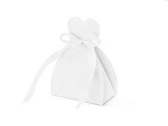 Cutii pentru invitați la nuntă - rochie - 10 buc.