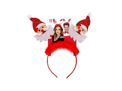 Bentiță Moș Crăciun cu blană