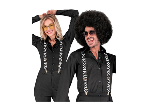 Harnașament în model zebră