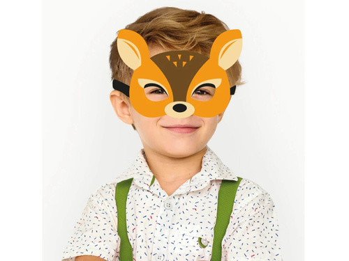 Mască din fetru Cerb - 1 buc.