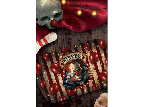 Tava Halloween Clovn înfricoșător - 29 x 15 cm - 1 buc.