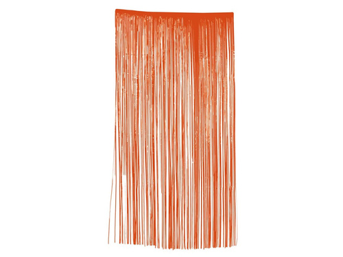 Cortină portocalie pentru ușă - 100 x 200 cm