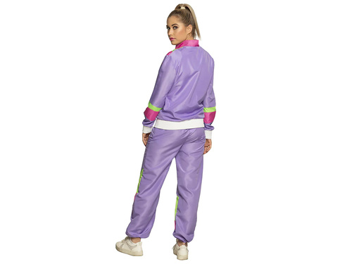 Costum de trening disco violet pentru femei - 1 buc.