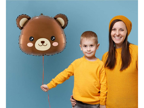 Balon folie ursuleț Teddy - 48x38 cm - 1 buc.